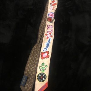 Louis Vuitton silk scarf